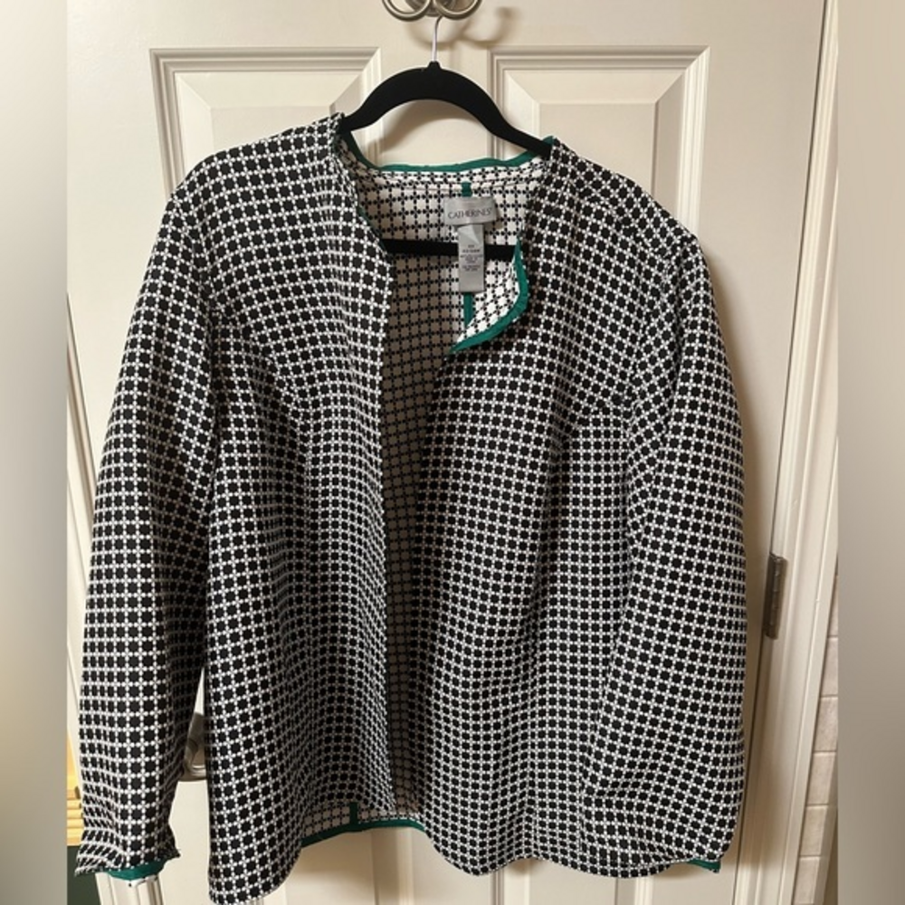 Catherines Abstract‎ Print Blazer Jacket